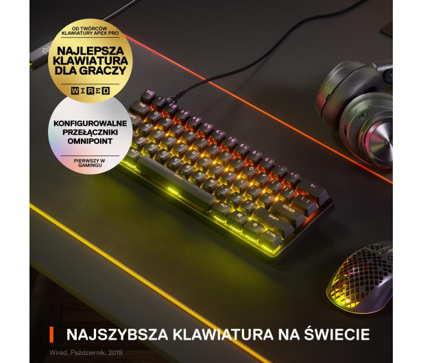 SteelSeries Apex Pro Mini - 1051291 - zdjęcie 3